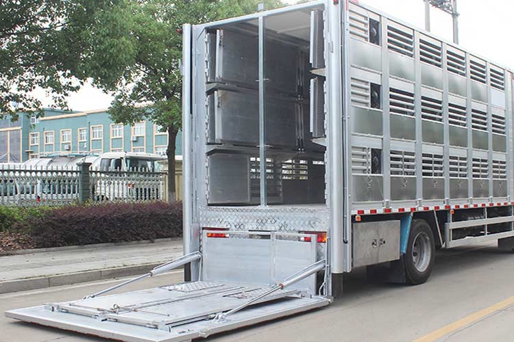 Aluminum Livestock Truck Body