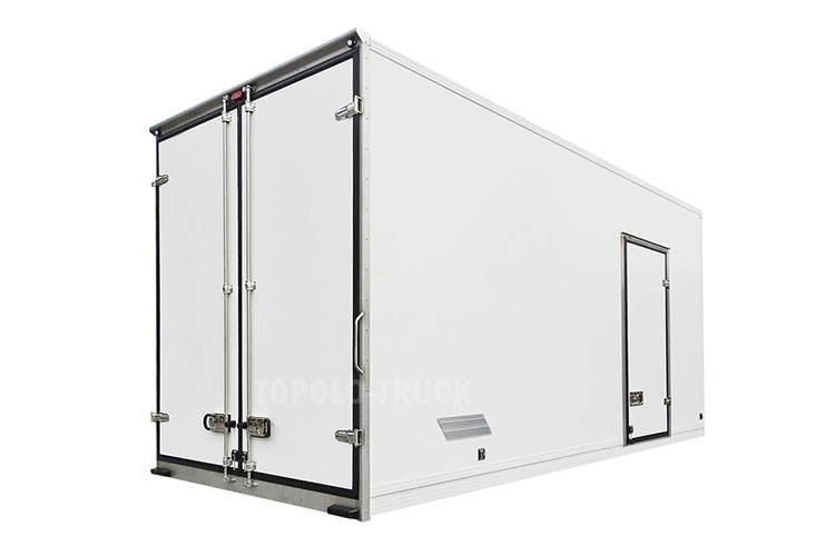 Caisse de camion logistique de transport de marchandises pour 10 palettes