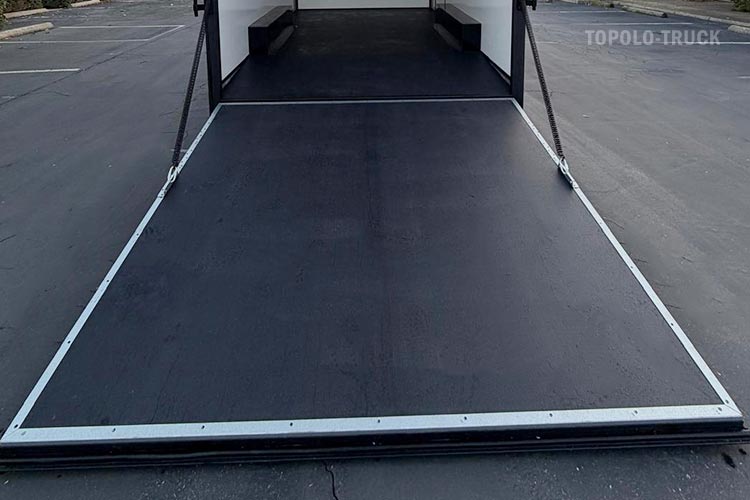 Enclosed Cargo Trailers - Ramp Doors